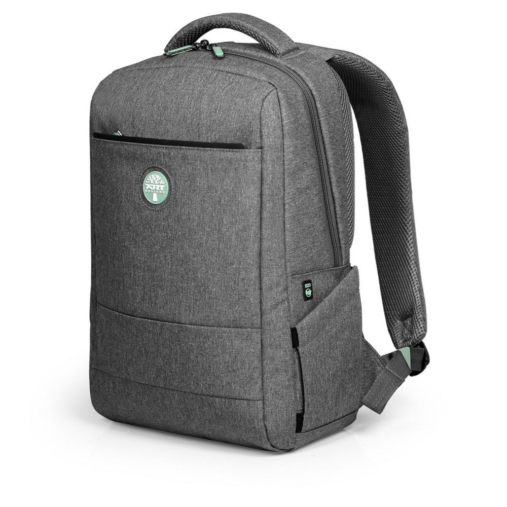 PORT DESIGNS Sac  dos YOSEMITE gris pour ordinateur portable 15,6''