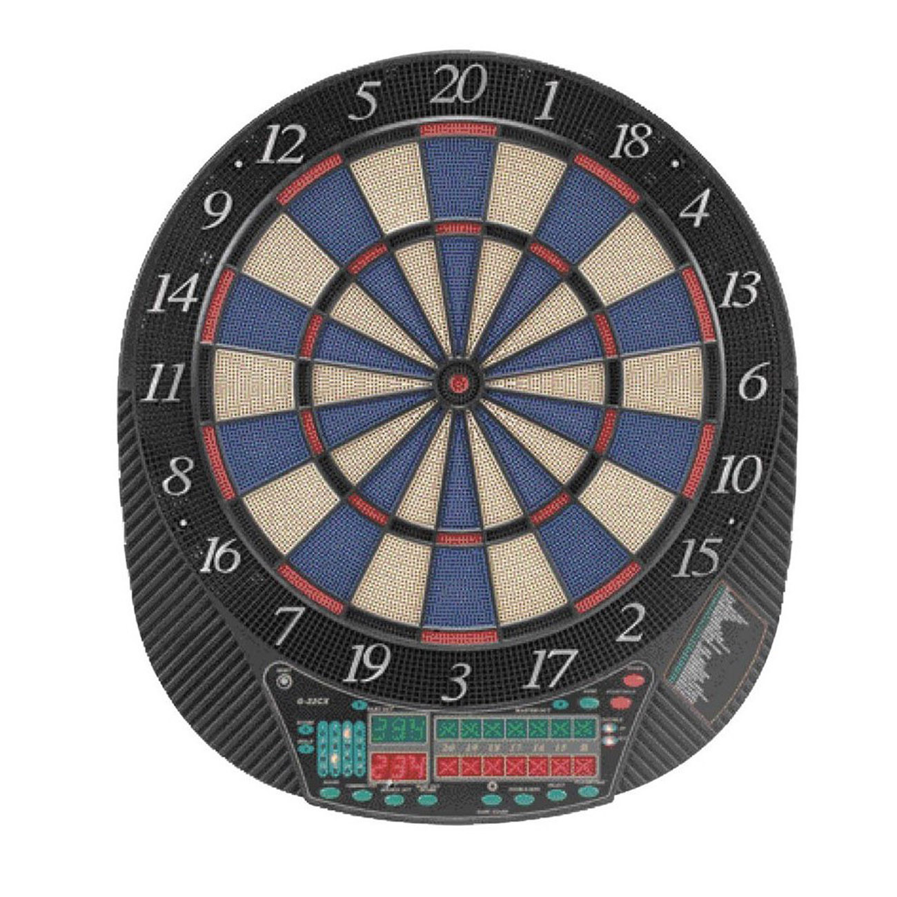 René Pierre Cible électronique Viper - 12 fléchettes