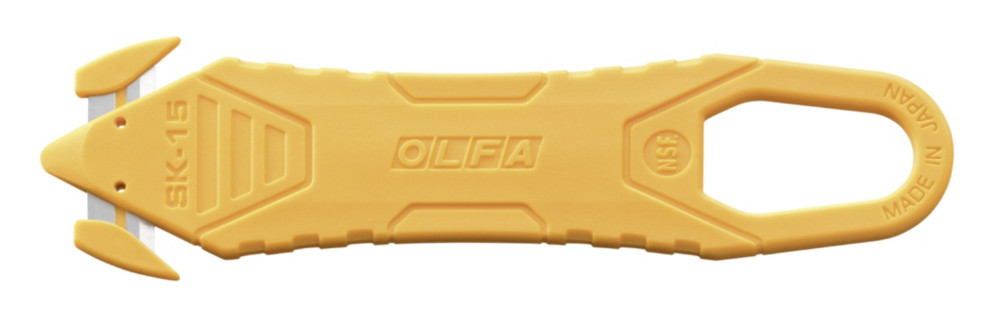 Olfa Cutter de scurit jetable SK15 - Jaune - Lot de 10