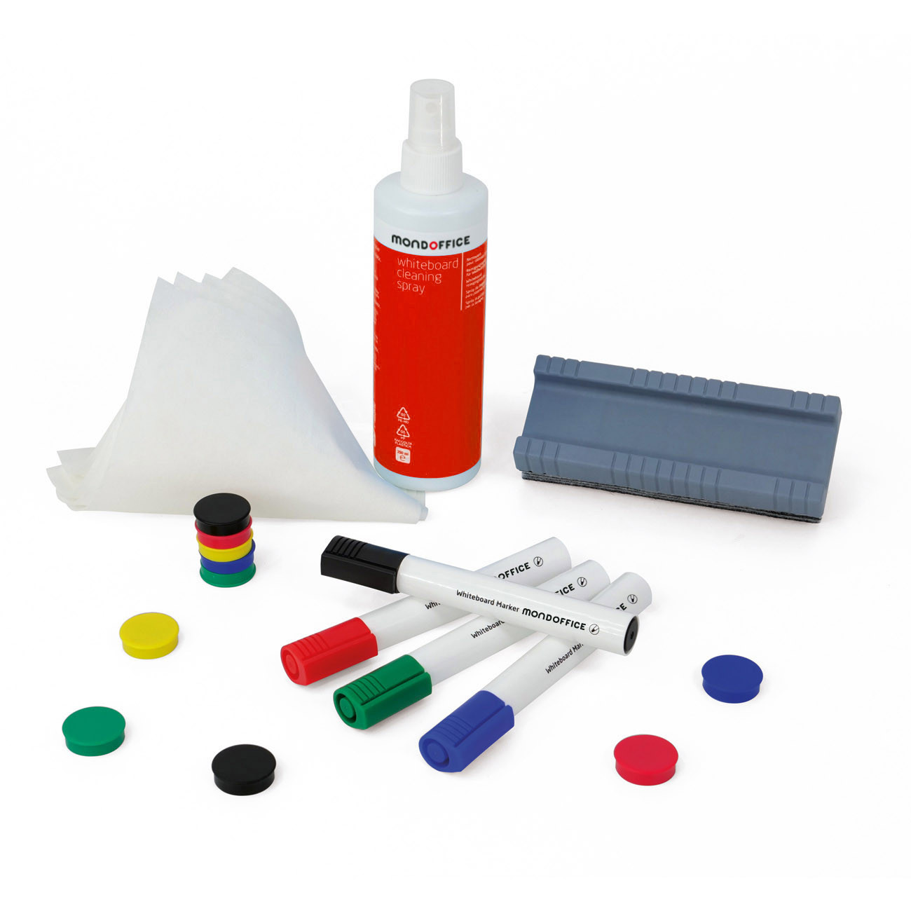 MONDOFFICE Kit de démarrage pour tableau blanc