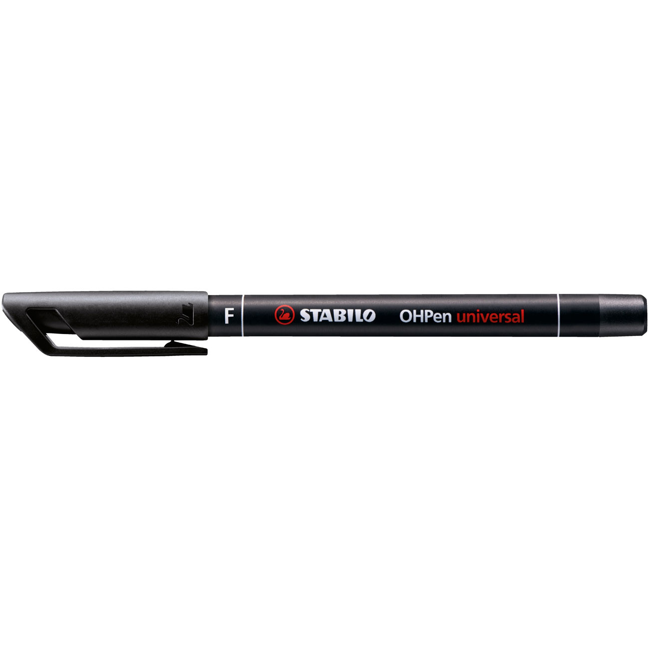 STABILO OHPen universal Stylo-feutre marqueur permanent pointe fine 0,7 mm - Noir