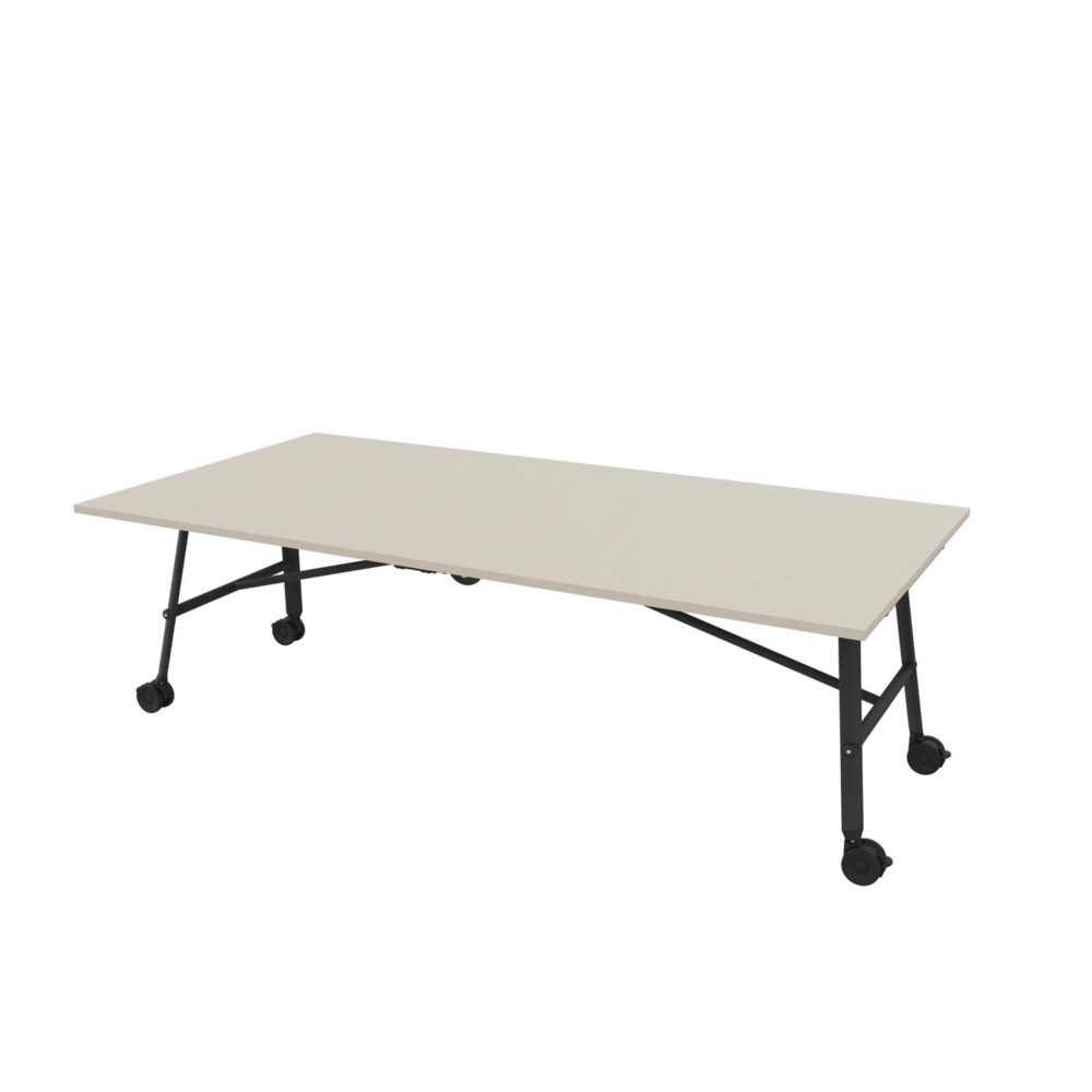 Table mobile plateau rabattable Serenity 240 x 120 cm Orme Blanchi  Pied Noir