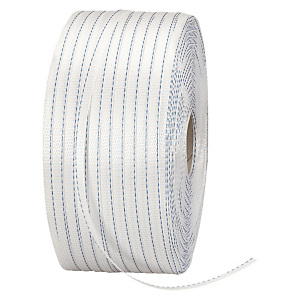 1 bobine feuillard textile tissé 1100m, largeur 13 mm 1 bobine feuillard textile tissé 1100m, largeur 13 mm