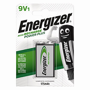 1 pile rechargeable ENERGIZER HR22 9V Ni-MH