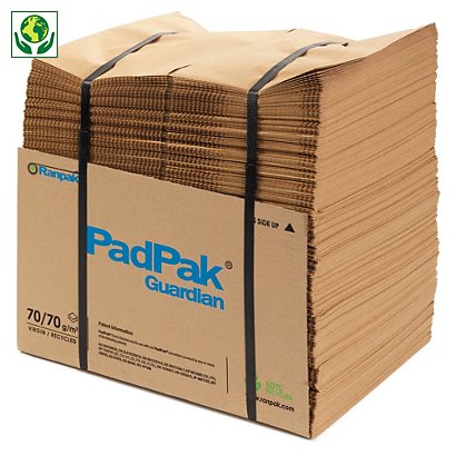 1-vrstvový Papier pre PadPak® Guardian™ 380mm x 300m recyklovaný - 1