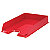 10 bacs à courriers Europost gamme opaque coloris rouge - 1