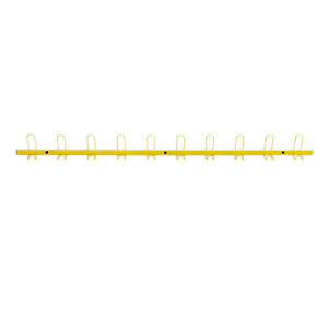 10 bi-patères métal jaune 10 bi-patères métal jaune