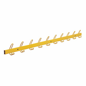 10 bi-patères métal jaune 10 bi-patères métal jaune