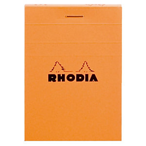 10 blocs Rhodia A7 spirales modèle non perforé réglure 5  x 5