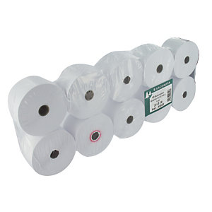 10 bobines papier pour calculatrices l. 70 mm x L. 42 m, mandrin 12 mm