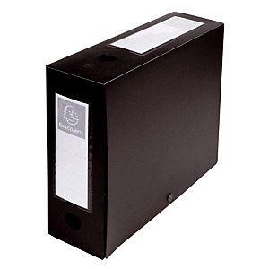 10 boîtes de classement dos 10 cm polypropylène coloris noir 10 boîtes de classement dos 10 cm polypropylène coloris noir