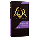 10 capsules de café L'Or EspressO Lungo Profondo 10 capsules de café L'Or EspressO Lungo Profondo