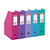 10 documentenhouders rug 7 cm in PVC Esselte geassorteerde fun kleuren - 1