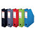 10 documentenhouders rug 7 cm in PVC Esselte geassorteerde klassieke kleuren - 1