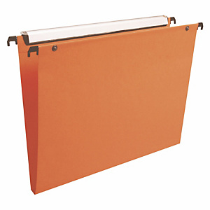 10 dossiers en polypropylène fond 15 mm Esselte pour tiroirs coloris orange 10 dossiers en polypropylène fond 15 mm Esselte pour tiroirs coloris orange