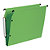 10 dossiers en polypropylène fond 30 mm Esselte pour armoires coloris vert - 1