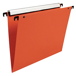 10 dossiers en polypropylène fond V Esselte pour tiroirs coloris orange 10 dossiers en polypropylène fond V Esselte pour tiroirs coloris orange