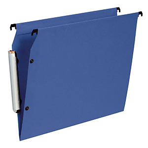 10 dossiers en polypropylène fond V Esselte pour armoires coloris bleu 10 dossiers en polypropylène fond V Esselte pour armoires coloris bleu