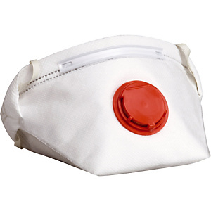 10 maskers M1300VP FFP3 met ventiel, plooibaar. 10 maskers M1300VP FFP3 met ventiel, plooibaar.