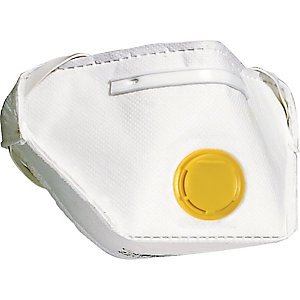 10 masques pliables de protection FFP2 avec soupape, DeltaPlus