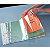 10 pochettes perforées PVC lisse 10/100e Elba coloris transparent, le lot - 2