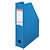 10 porte revues dos 7 cm en PVC Esselte coloris classique bleu - 1
