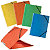 10 voordelige mappen met elastiek en 3 kleppen geassorteerde kleuren - 1