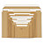 100 braune Karton-Versandtaschen mit Haftklebeverschluss RAJA, 224 x 220 mm - 3