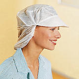 100 casquettes résille à usage court, contact alimentaire, taille unique 100 casquettes résille à usage court, contact alimentaire, taille unique