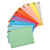 100 chemises dossiers Raja, 220G, coloris assortis pastel, 24 x 32 cm - 1