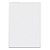 100 effen bristol steekkaarten 10,5 x 14,8 cm  Exacompta kleur wit, per doos - 2