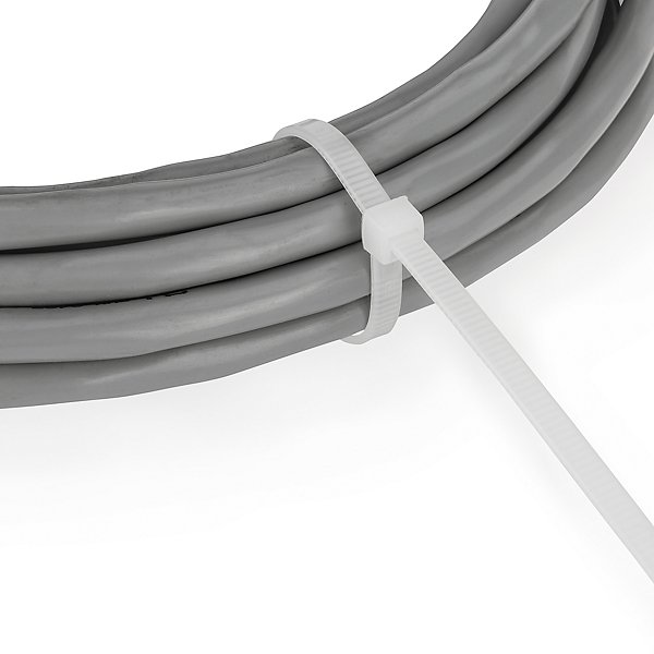 100 fascette autobloccanti monouso nere per sacchetti o cavi 100x2,5mm - 7