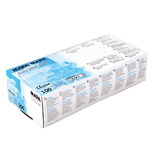 100 gants à usage court en latex, non poudrés, Solo Mapa 995, taille 7 100 gants à usage court en latex, non poudrés, Solo Mapa 995, taille 7