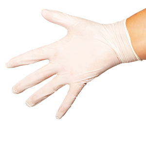 100 gants à usage court en latex non poudrés Mumu, taille M 100 gants à usage court en latex non poudrés Mumu, taille M