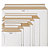 100 pochettes blanches en carton rigide à fermeture adhésive RAJA, 330 x 230 mm - 4