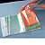 100 pochettes perforées polypropylène grainé 5/100e Elba coloris transparent, le lot - 2