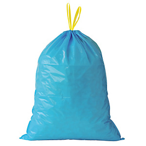 100 sacs poubelle à poignées coulissantes Tradition 100 L coloris bleu 100 sacs poubelle à poignées coulissantes Tradition 100 L coloris bleu