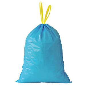100 sacs poubelle à poignées coulissantes Tradition 30 L coloris bleu 100 sacs poubelle à poignées coulissantes Tradition 30 L coloris bleu