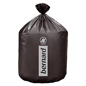 100 sacs poubelle en supertène Bernard 20 L coloris gris 100 sacs poubelle en supertène Bernard 20 L coloris gris