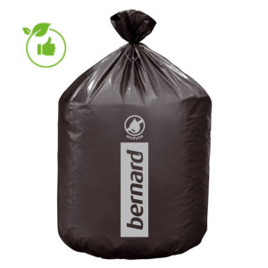 100 sacs poubelle en supertène Bernard 50 L coloris noir 100 sacs poubelle en supertène Bernard 50 L coloris noir