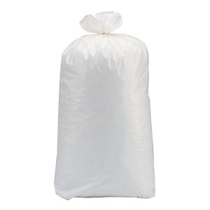 100 sacs poubelle Tradition 130 L coloris blanc