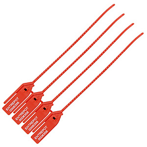 100 Scellés de sécurité crantés diamètre 3mm 100 Scellés de sécurité crantés diamètre 3mm