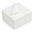 100 Servilletas blancas papel Tissue de 2 capas 16,5 x 16,5 cm  - 3