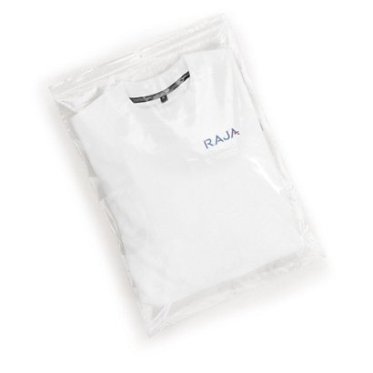 1000 bolsas de plástico con cierre zip 50 micras RAJA® 23x32cm  - 1
