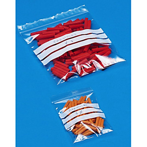 1000 sachets à fermeture zip avec bande d'écriture, épaisseur 50 microns, 18 x 25 cm 1000 sachets à fermeture zip avec bande d'écriture, épaisseur 50 microns, 18 x 25 cm
