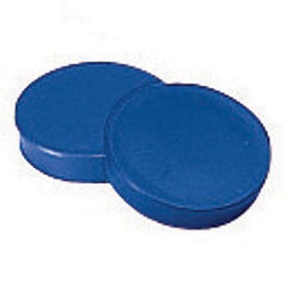 12 blauwe ronde magneetjes Ø 20 mm