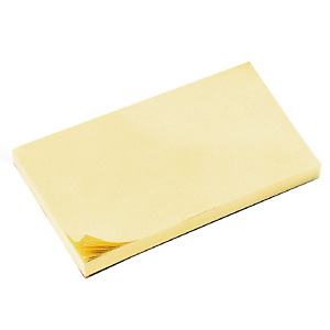 12 blocs notes repositionnables 38 x 51 mm coloris jaune 12 blocs notes repositionnables 38 x 51 mm coloris jaune