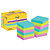 12 blocs notes Super Sticky Post-it® 47,6 x 47,6 mm collection Cosmic, le lot - 2