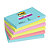 12 blocs notes Super Sticky Post-it® 76 x 127 mm collection Cosmic, le lot - 1