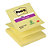12 navulblokken herplaatsbare gele  Z- memo's Super Sticky Post-it® 76 x 76 mm - 1
